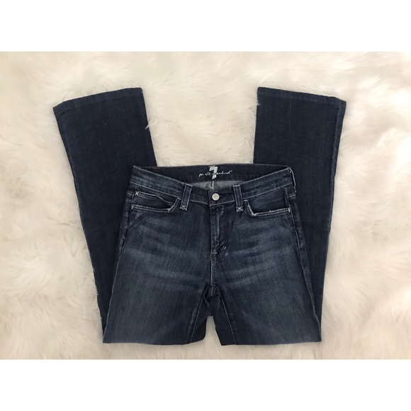 7 For All Mankind Flare Jeans in Size 27 - Picture 4 of 5